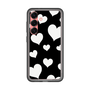 スリムプロテクションプレミアムケース［ Dot Hearts - Black ］