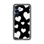 スリムプロテクションプレミアムケース［ Dot Hearts - Black ］
