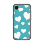 スリムプロテクションプレミアムケース［ Dot Hearts - Blue ］