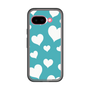 スリムプロテクションプレミアムケース［ Dot Hearts - Blue ］