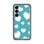 スリムプロテクションプレミアムケース［ Dot Hearts - Blue ］