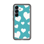 スリムプロテクションプレミアムケース［ Dot Hearts - Blue ］