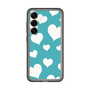 スリムプロテクションプレミアムケース［ Dot Hearts - Blue ］