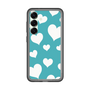 スリムプロテクションプレミアムケース［ Dot Hearts - Blue ］
