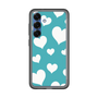 スリムプロテクションプレミアムケース［ Dot Hearts - Blue ］