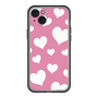 スリムプロテクションプレミアムケース［ Dot Hearts - Pink ］