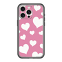 スリムプロテクションプレミアムケース［ Dot Hearts - Pink ］