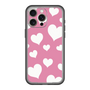 スリムプロテクションプレミアムケース［ Dot Hearts - Pink ］