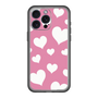 スリムプロテクションプレミアムケース［ Dot Hearts - Pink ］