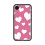 スリムプロテクションプレミアムケース［ Dot Hearts - Pink ］