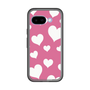 スリムプロテクションプレミアムケース［ Dot Hearts - Pink ］