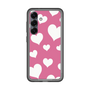 スリムプロテクションプレミアムケース［ Dot Hearts - Pink ］