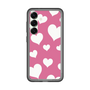 スリムプロテクションプレミアムケース［ Dot Hearts - Pink ］