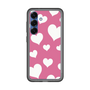 スリムプロテクションプレミアムケース［ Dot Hearts - Pink ］