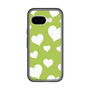 スリムプロテクションプレミアムケース［ Dot Hearts - Green ］