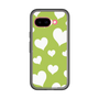 スリムプロテクションプレミアムケース［ Dot Hearts - Green ］