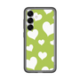 スリムプロテクションプレミアムケース［ Dot Hearts - Green ］