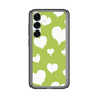 スリムプロテクションプレミアムケース［ Dot Hearts - Green ］