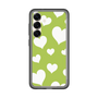 スリムプロテクションプレミアムケース［ Dot Hearts - Green ］