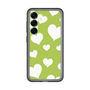スリムプロテクションプレミアムケース［ Dot Hearts - Green ］