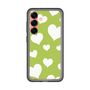 スリムプロテクションプレミアムケース［ Dot Hearts - Green ］