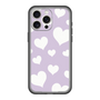 スリムプロテクションプレミアムケース［ Dot Hearts - Purple ］