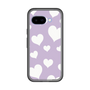 スリムプロテクションプレミアムケース［ Dot Hearts - Purple ］