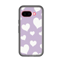 スリムプロテクションプレミアムケース［ Dot Hearts - Purple ］