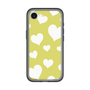 スリムプロテクションプレミアムケース［ Dot Hearts - Yellow ］