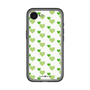 スリムプロテクションプレミアムケース［ Stripe Hearts - Green ］