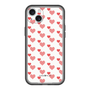 スリムプロテクションプレミアムケース［ Stripe Hearts - Red ］