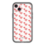 スリムプロテクションプレミアムケース［ Stripe Hearts - Red ］