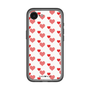 スリムプロテクションプレミアムケース［ Stripe Hearts - Red ］