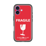 スリムプロテクションプレミアムケース［ FRAGILE - Red ］