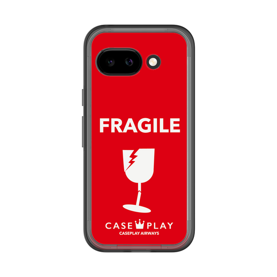 スリムプロテクションプレミアムケース［ FRAGILE - Red ］