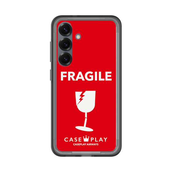 スリムプロテクションプレミアムケース［ FRAGILE - Red ］
