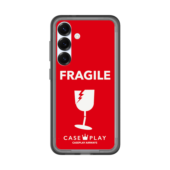 スリムプロテクションプレミアムケース［ FRAGILE - Red ］