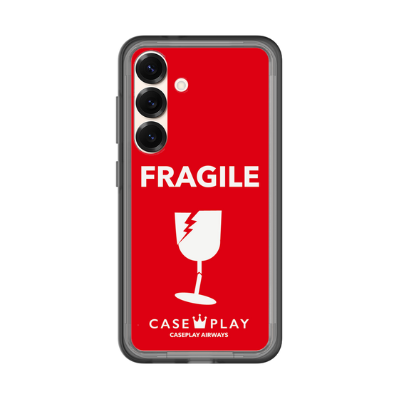スリムプロテクションプレミアムケース［ FRAGILE - Red ］