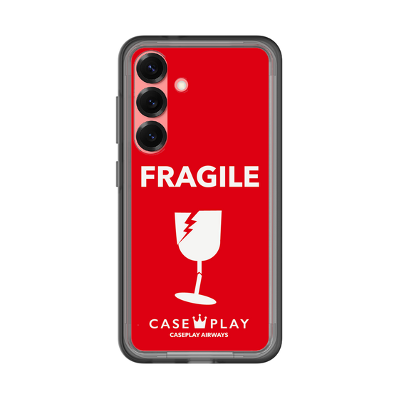 スリムプロテクションプレミアムケース［ FRAGILE - Red ］