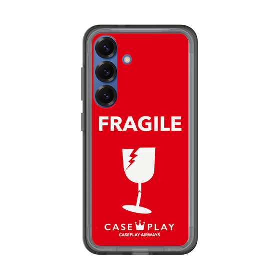 スリムプロテクションプレミアムケース［ FRAGILE - Red ］