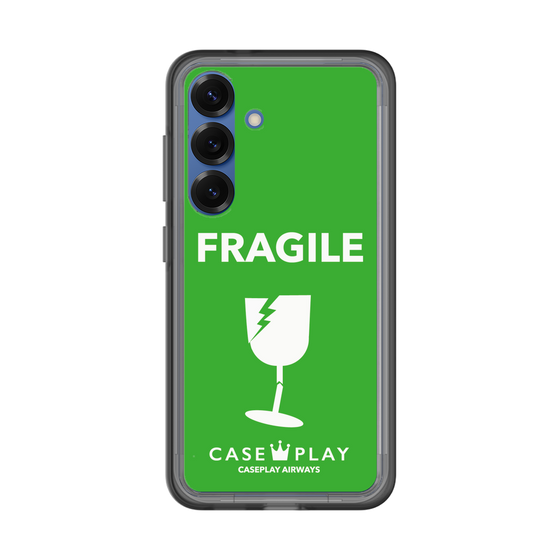 スリムプロテクションプレミアムケース［ FRAGILE - Green ］