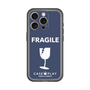 スリムプロテクションプレミアムケース［ FRAGILE - Navy ］