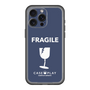 スリムプロテクションプレミアムケース［ FRAGILE - Navy ］