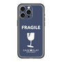 スリムプロテクションプレミアムケース［ FRAGILE - Navy ］