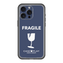 スリムプロテクションプレミアムケース［ FRAGILE - Navy ］