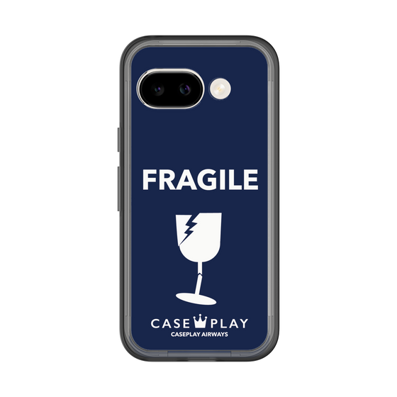 スリムプロテクションプレミアムケース［ FRAGILE - Navy ］