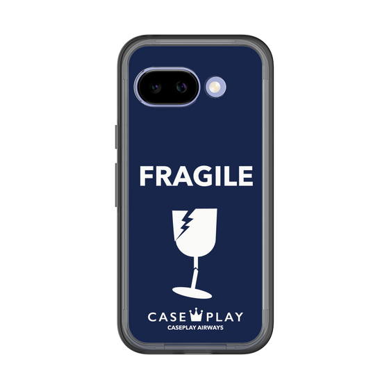 スリムプロテクションプレミアムケース［ FRAGILE - Navy ］