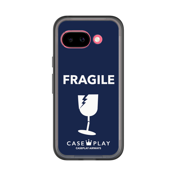 スリムプロテクションプレミアムケース［ FRAGILE - Navy ］