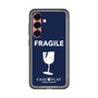 スリムプロテクションプレミアムケース［ FRAGILE - Navy ］