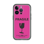 スリムプロテクションプレミアムケース［ FRAGILE - Pink ］